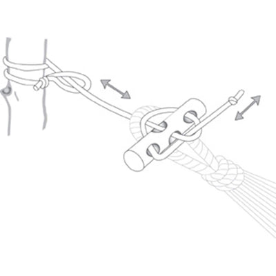 Hammock micro rope fixing instructions