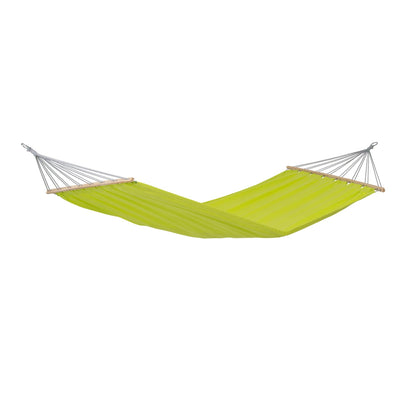 Brazilian double hammock with wooden spreader bar
