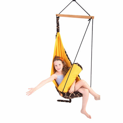 Mini giraffe children hanging chair