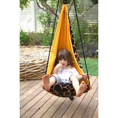 Mini giraffe children hanging chair
