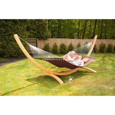 Amazonas Arcus Stand - climate-smart Larch wood stand for the whole family