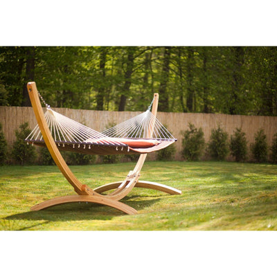 Amazonas Arcus Stand - climate-smart Larch wood stand for the whole family