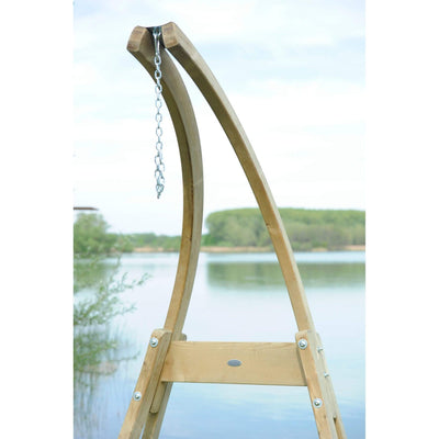 Hammock chair wooden stand
