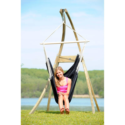 Hammock chair wooden stand