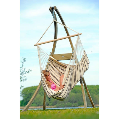 Hammock chair wooden stand