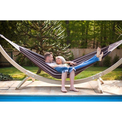 Amazonas Olymp Stand - arc-shaped stand in climate-smart Spruce, perfect for two or more people!