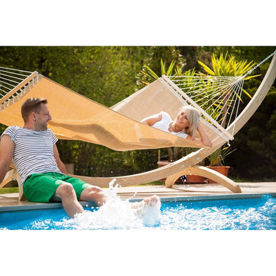 Amazonas Olymp Stand - arc-shaped stand in climate-smart Spruce, perfect for two or more people!