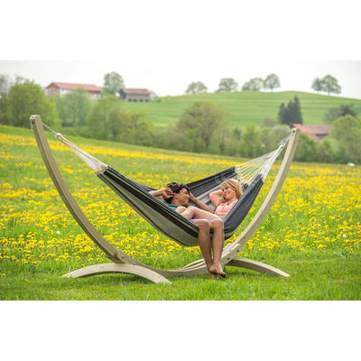 Amazonas Troja Stand - arc-shaped stand in climate-smart Spruce, perfect for two or more people!