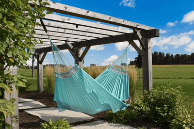 Authentic Brazilian Tropical double hammock