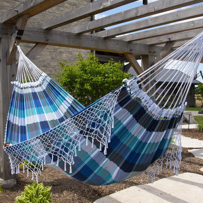 Authentic Brazilian Tropical double hammock