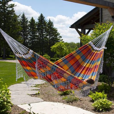 Authentic Brazilian Tropical double hammock