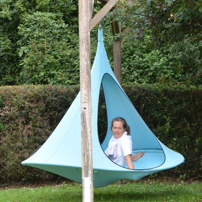 Vivere Hammock Chair Cyan Blue Songo Hanging Chair