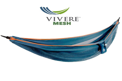 Lightweight mesh hammock