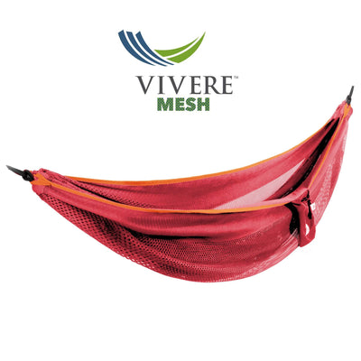 Lightweight mesh hammock
