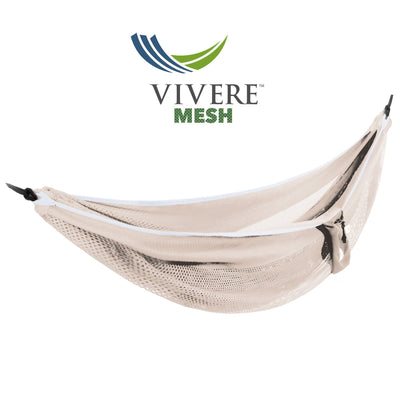 Lightweight mesh hammock