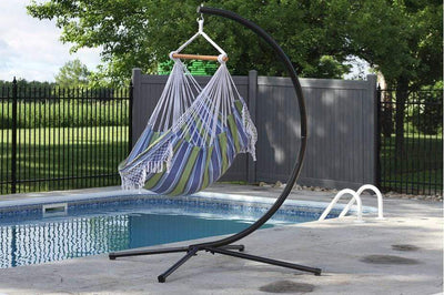 Metal stand for hanging chair