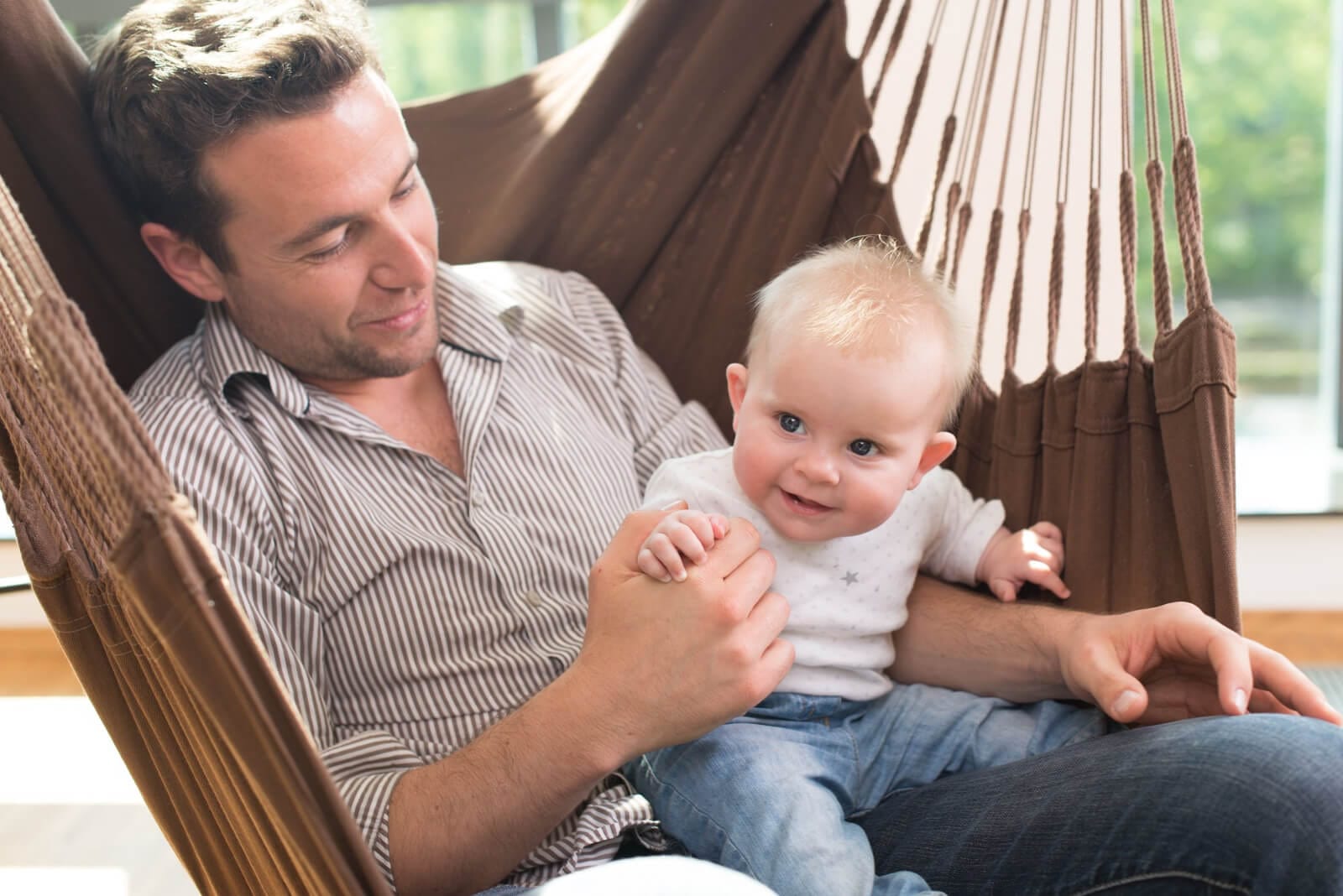 Hanging Chairs can be a great addition to any room. A focal point or just a chill out place that will give you a great big hug. 