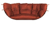 Globo double terracotta cushion covers