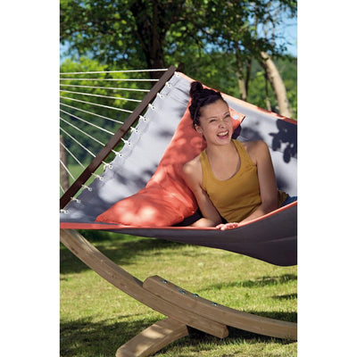 Amazonas Apollo Stand - arc-shaped stand in climate-smart Spruce, for one or two people.