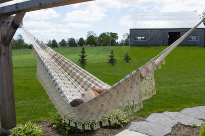 Authentic Brazilian double hammock