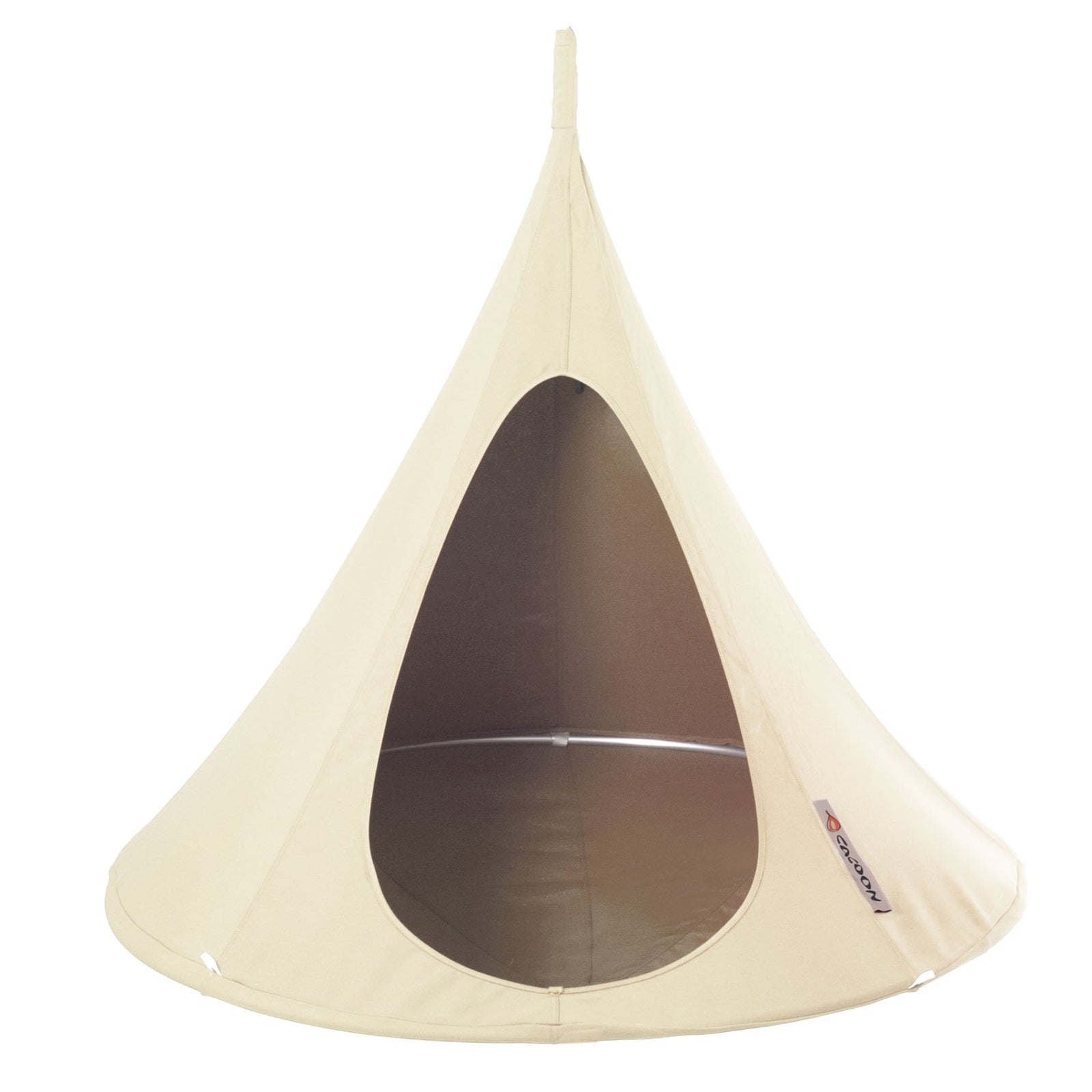 Vivere Hammock Chair Natural white Cacoon Bonsai Hanging Chair