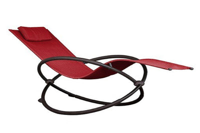 Red lounger