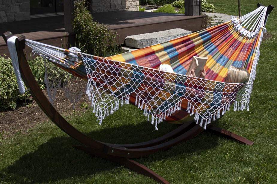 Hammock With Stand Buy Vivere Brazilian Double Deluxe Cotton