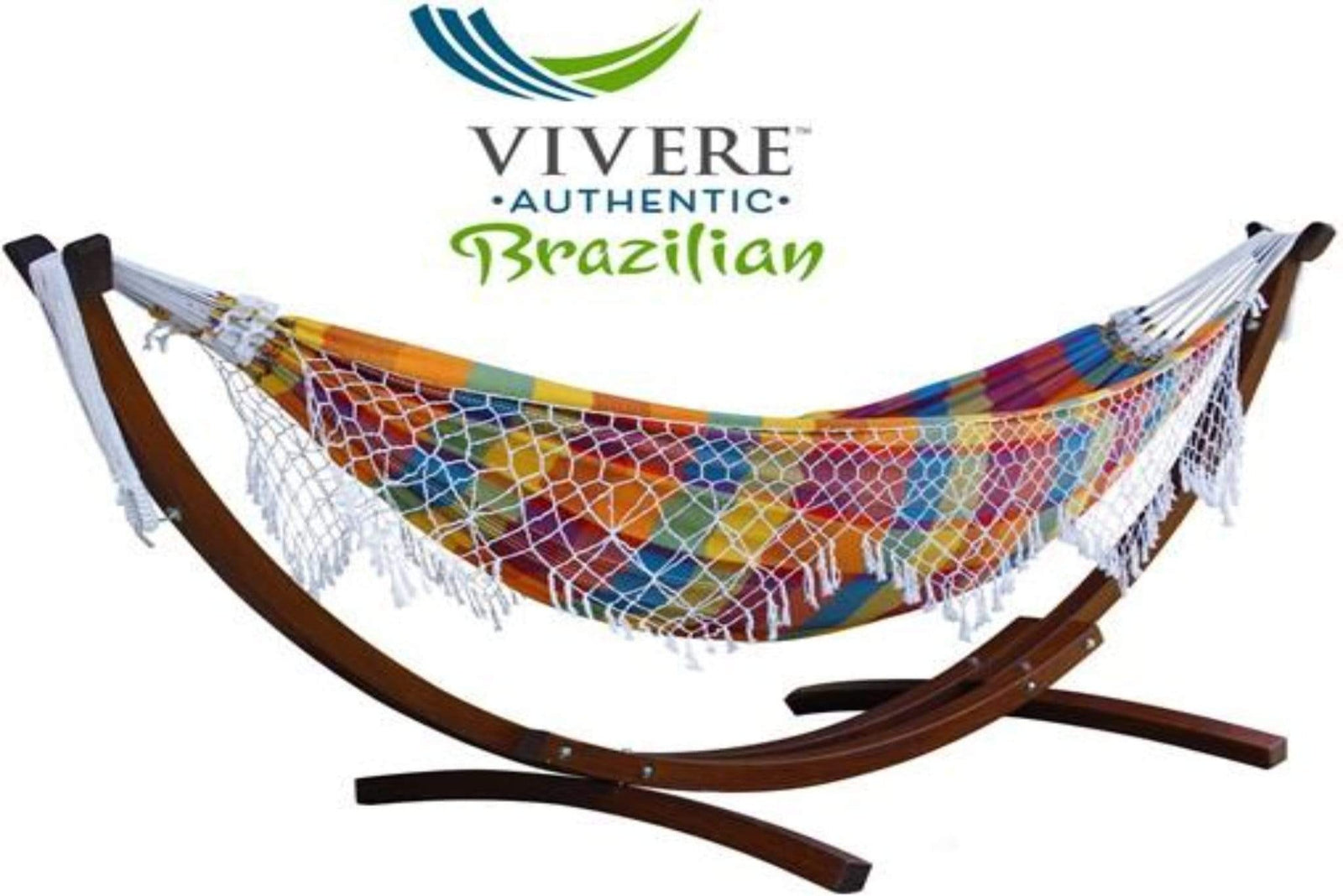 authentic Brazilian hammock with pine stand