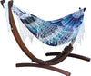 authentic Brazilian hammock with pine stand
