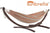 Vivere Sets Cameo Double Sunbrella® Hammock with 3m Solid Pine Arc Stand